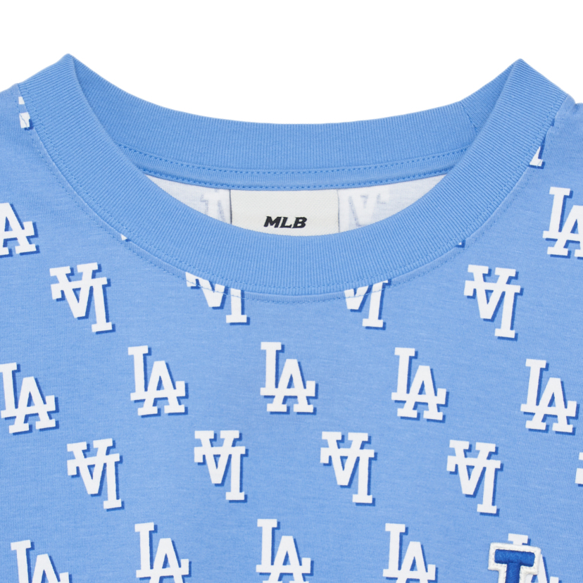 MLB Korea - Big Logo Face T-Shirt - La Dodgers White / XL