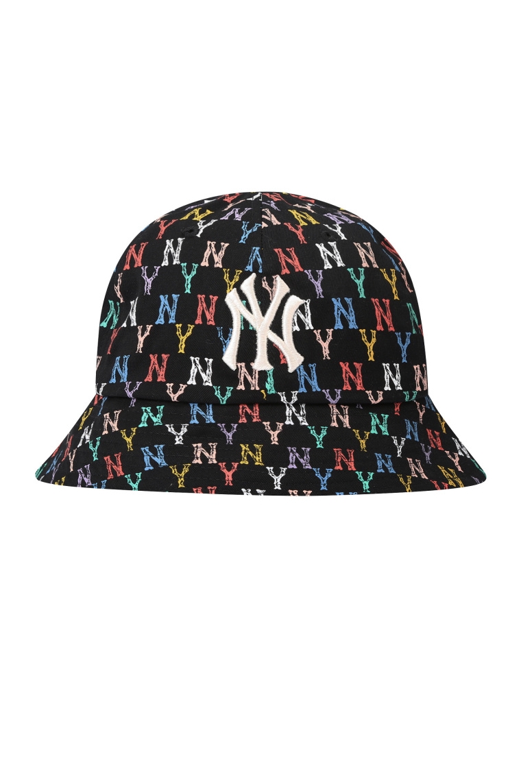 MLB NEW YORK YANKEES Monogram Baseball Cap (Black)