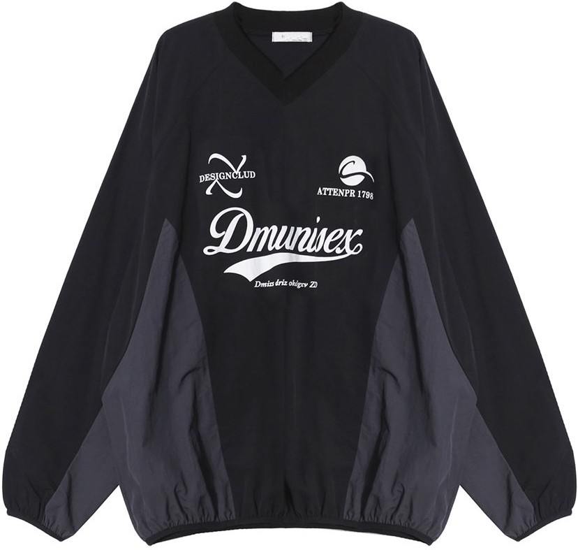 FLYDAY Dmizs Nylon V Neck Sweatshirt | Sweatshirts & Hoodies