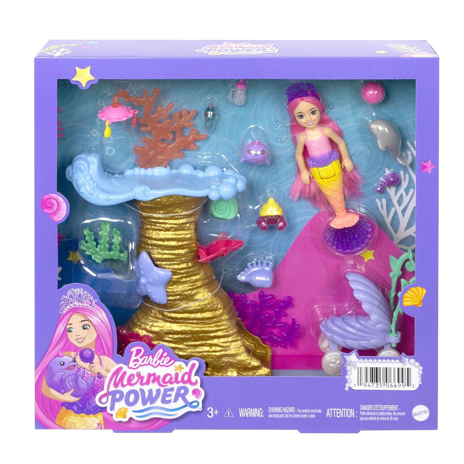 Mattel Barbie Mermaid Power Dolls/boat, Dolls, Baby & Toys