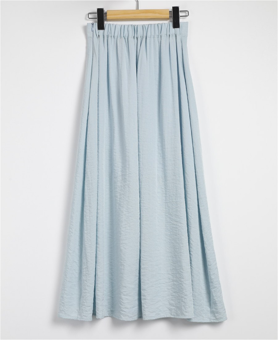 TWEE Robert Elastic Flared Long Skirt | A-Line for Women | KOODING