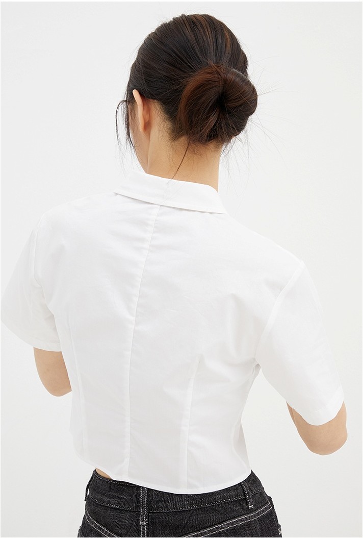 Coyseio PINTUCK BLOUSE WHITE 韓国 PINTUCK BLOUSE WHITE - coyseio