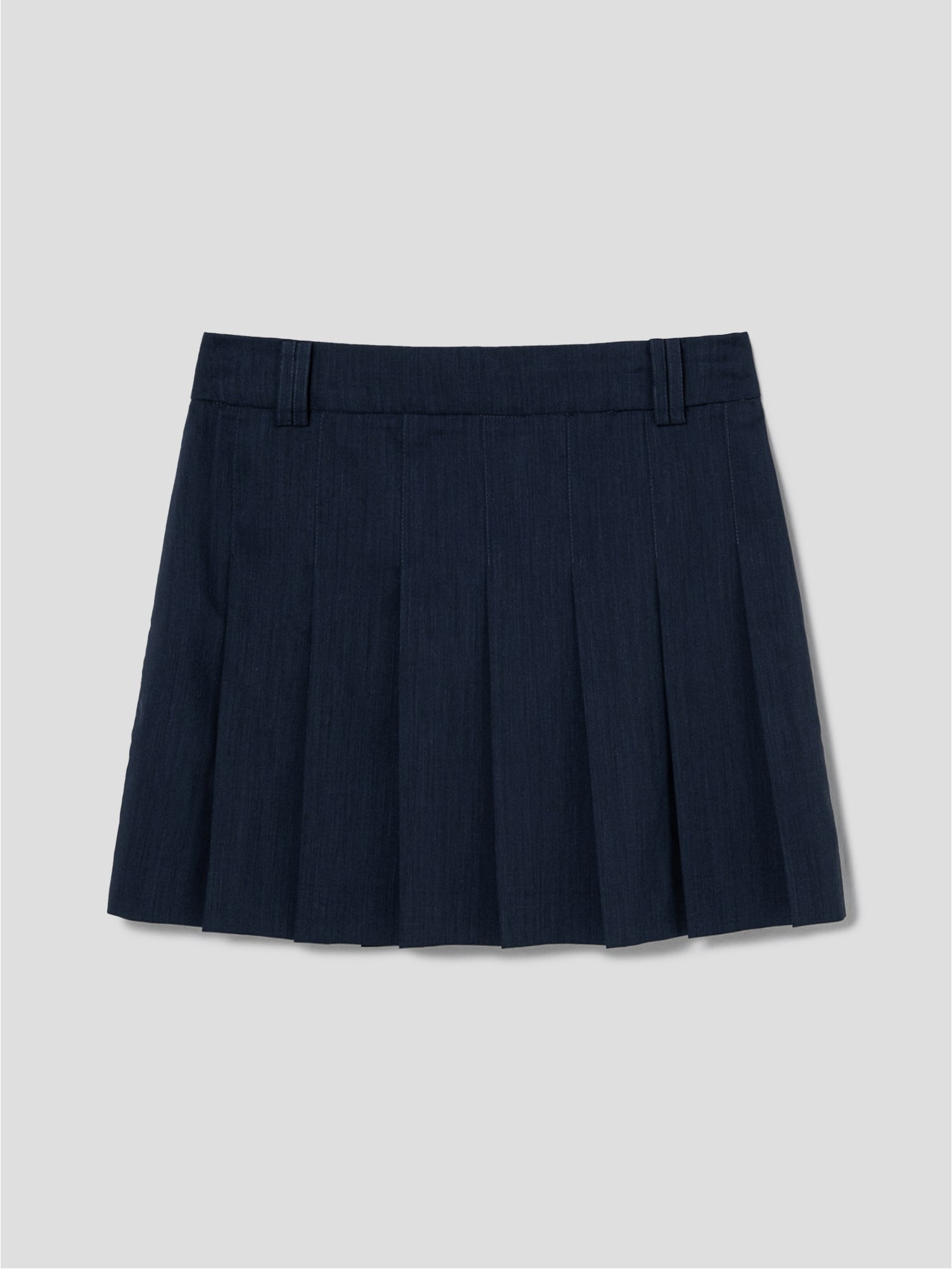 8seconds TR Pleats Mini Skirt Navy | Mini for Women | KOODING