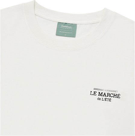 【COVERNAT】 Travel T-shirt  White Authentic Logo T-Shirt White - Covernat | 60% - Asian