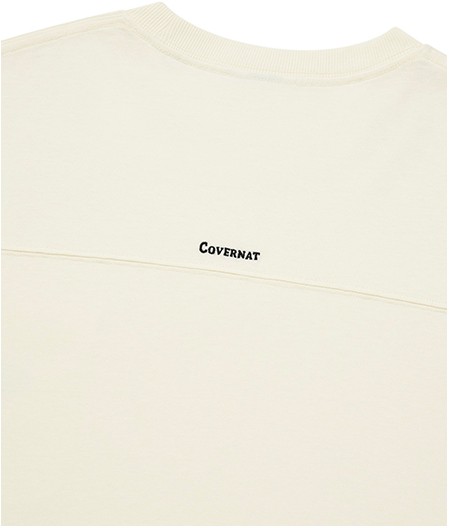スウェット・トレーナー COVERNAT Sailing Boat Man to Man Ivory Covernat Unisex Sailing Boat Sweatshirt Ivory | Sweatshirts
