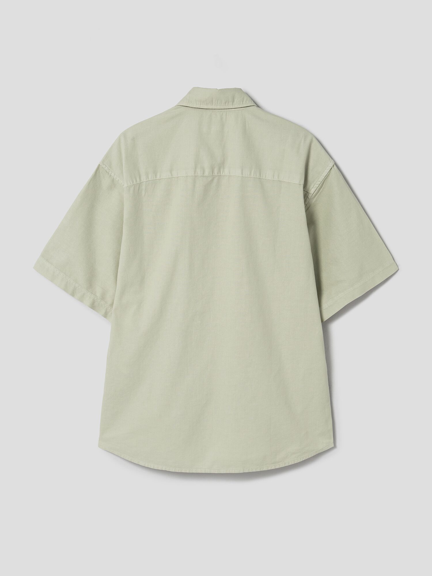 8seconds Oxford Garment Dyeing Half Sleeve Shirt Yellow