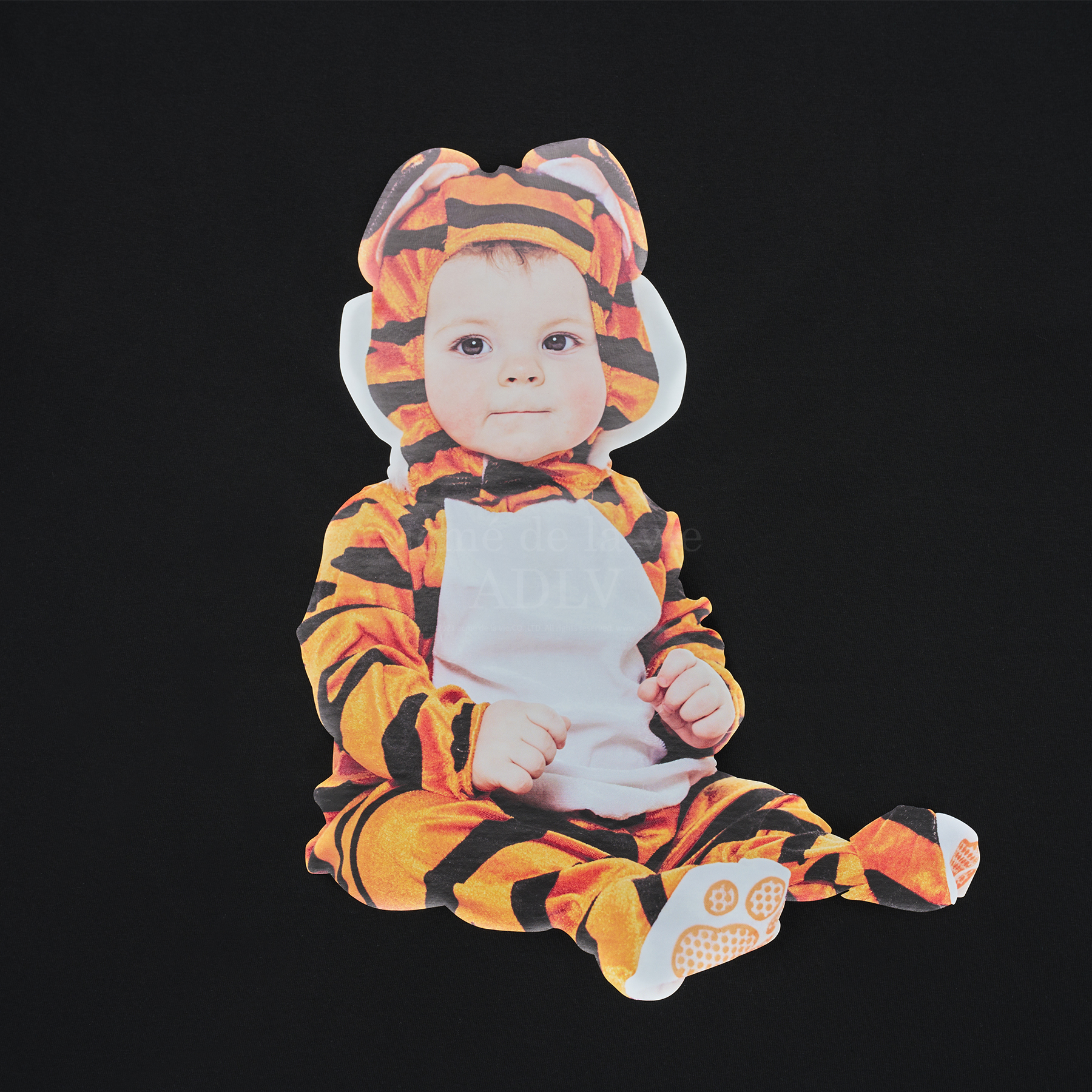 acme de la vie Unisex Baby Face Baby Tiger Short Sleeve Tee Shirt