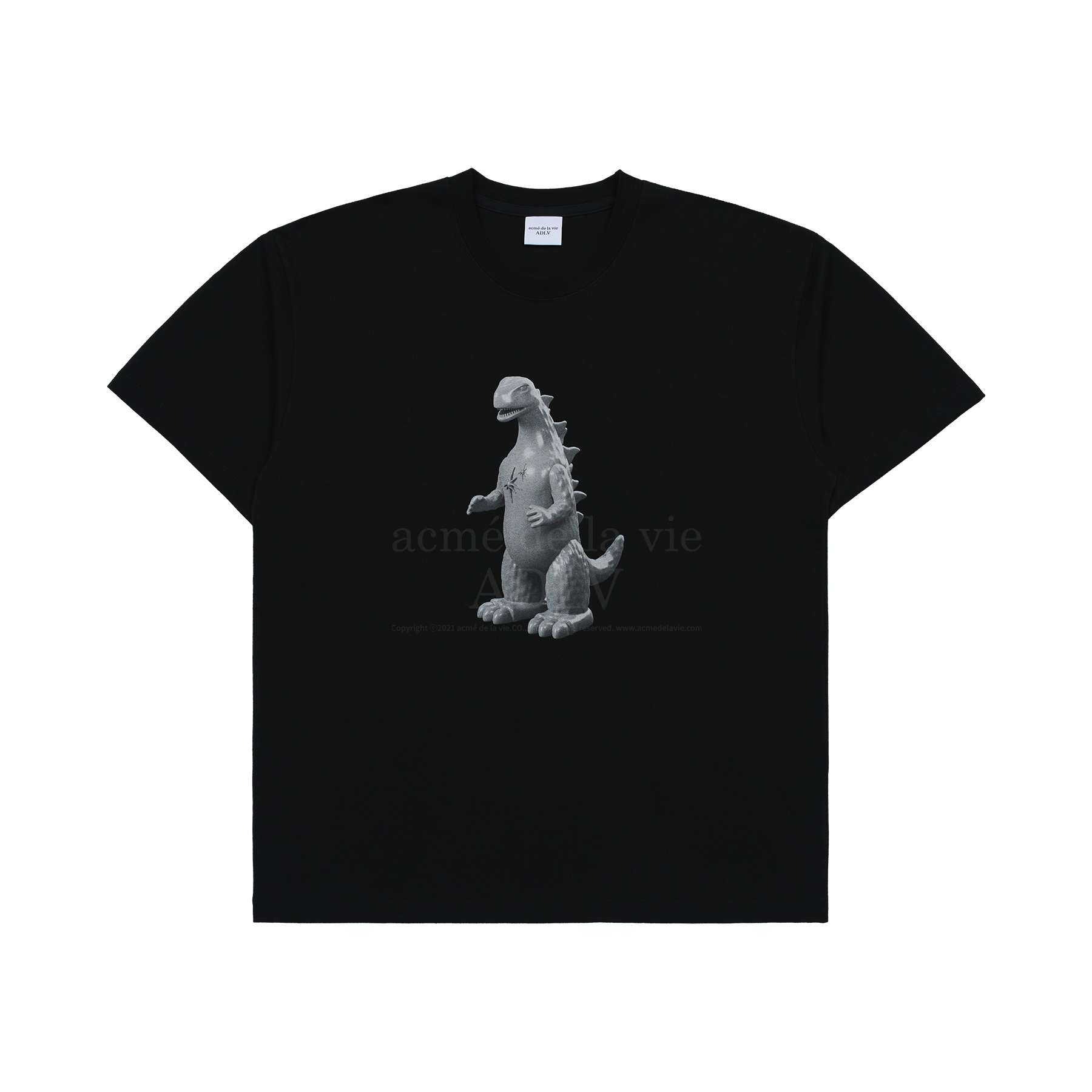 acme de la vie Unisex Din2Ls Creature Short Sleeve Tee Shirt