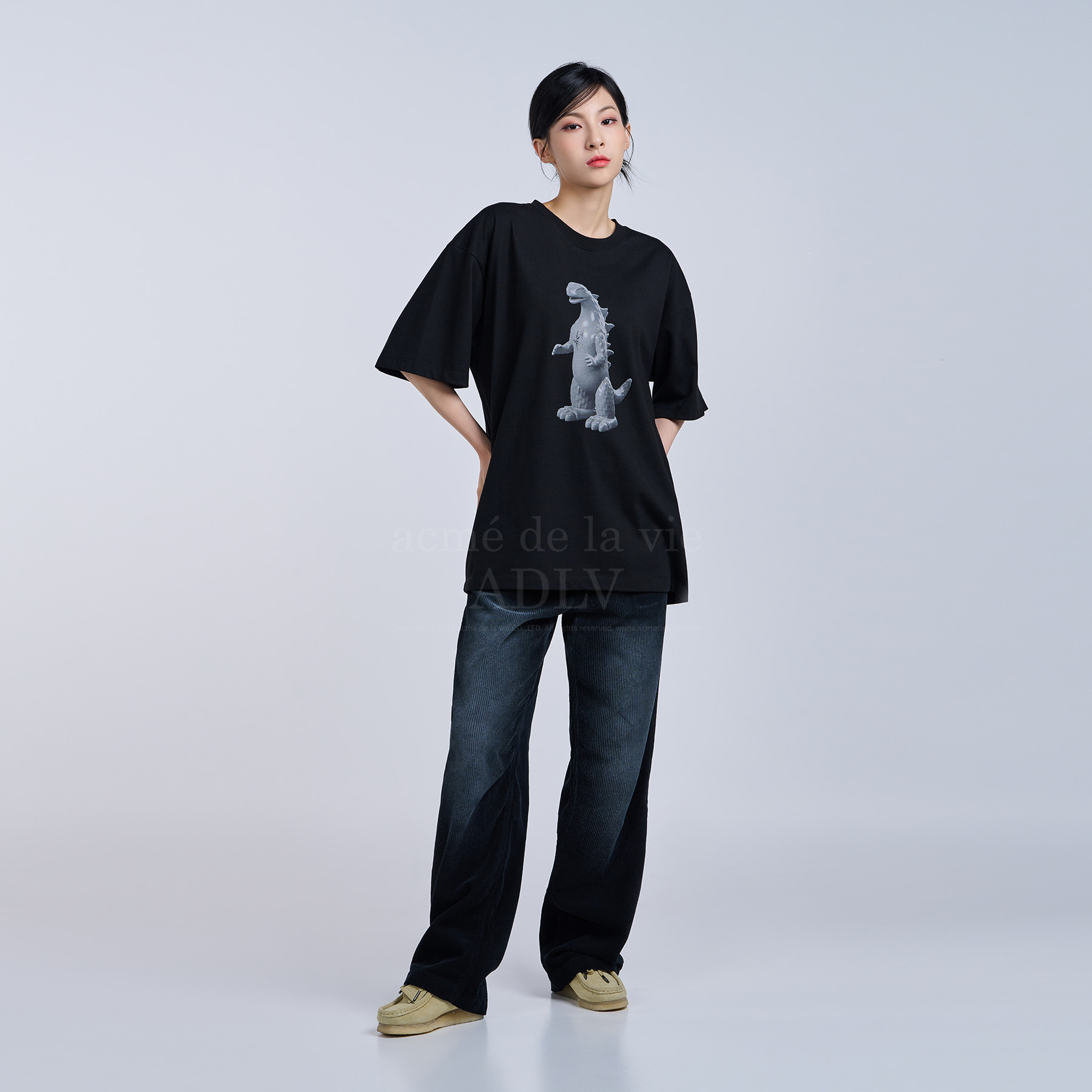 acme de la vie Unisex Din2Ls Creature Short Sleeve Tee Shirt