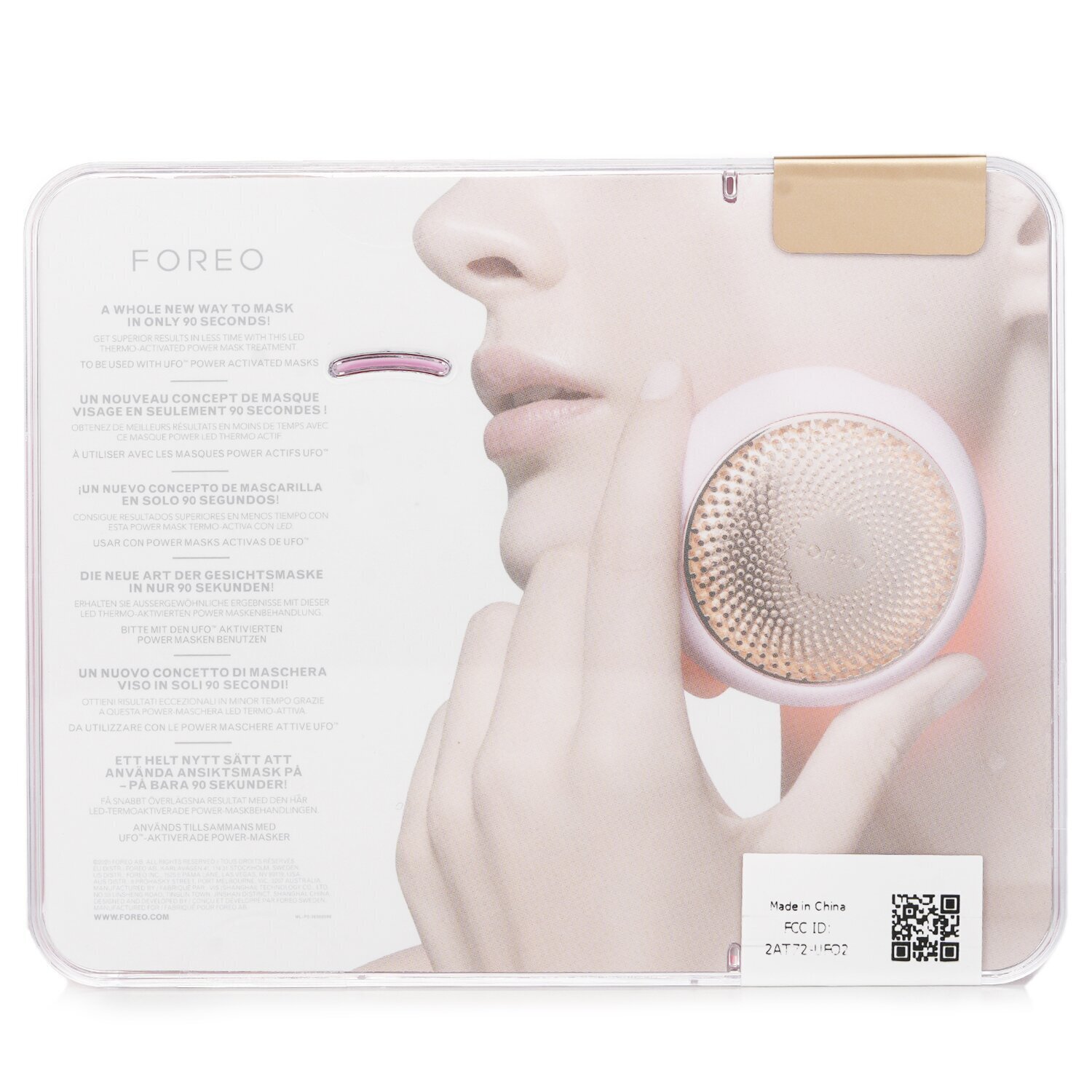FOREO Bear Mini Smart Microcurrent Facial Toning Device - # Pearl Pink 1pcs