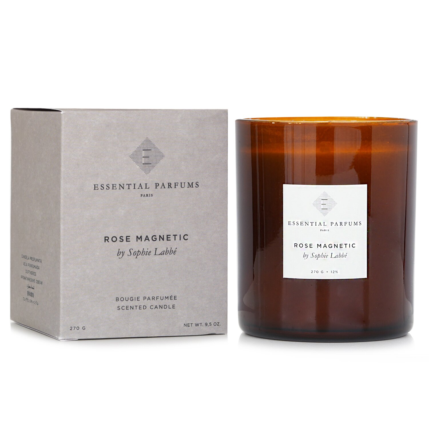 Essential Parfums Rose Magnetic by Sophie Labbe Scented Candle