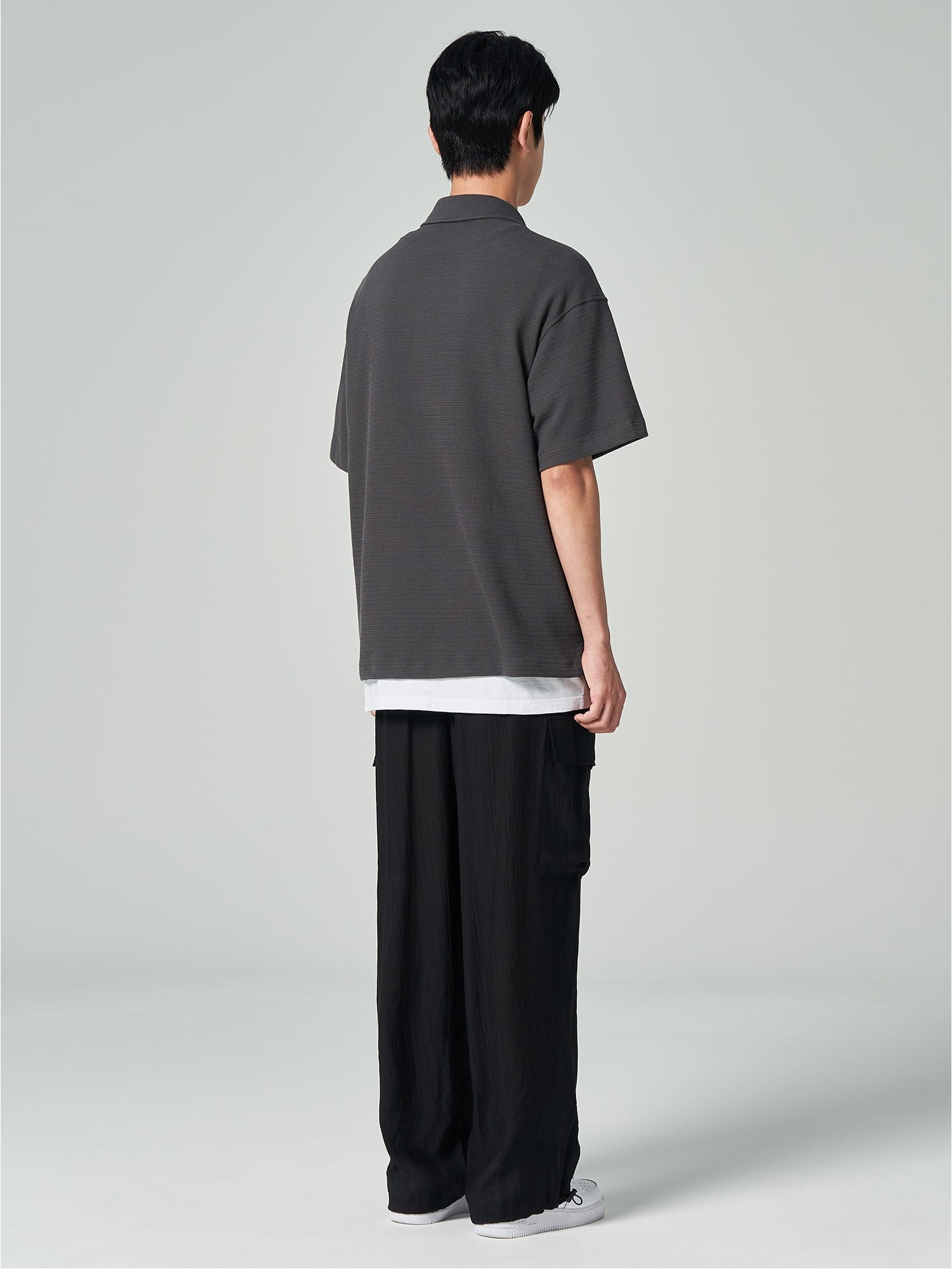 トップス KAJA OPEN COLLAR S/S WA-RK SHIRT KAJA OPEN COLLAR S/S WA-RK シャツ Tシャツ OVY - メルカリ