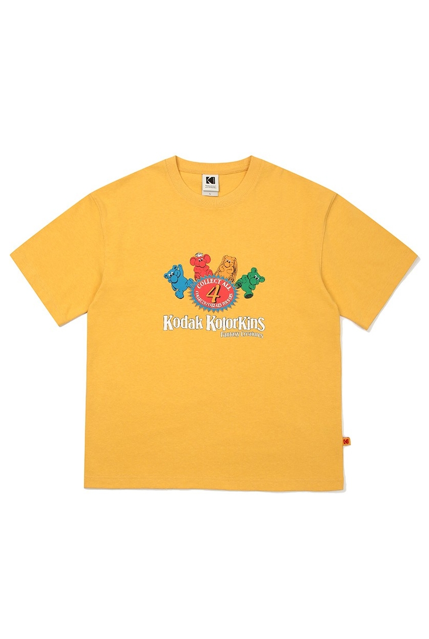 ★KODAK★ Colorkins Heavy Cotton Short Sleeve T-shirt GREEN Kodak Apparel Unisex Colorkins Heavy Cotton Short Sleeve Tee