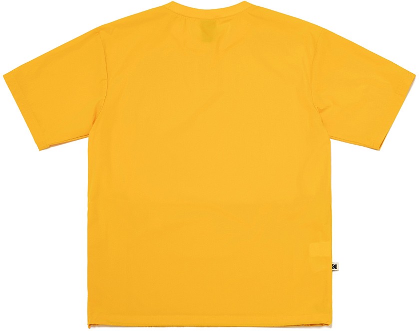 ★KODAK★ Kodamatic Cool Short Sleeve T-shirt YELLOW Kodak Apparel Unisex Kodamatic Woven Short Sleeve Tee Shirt