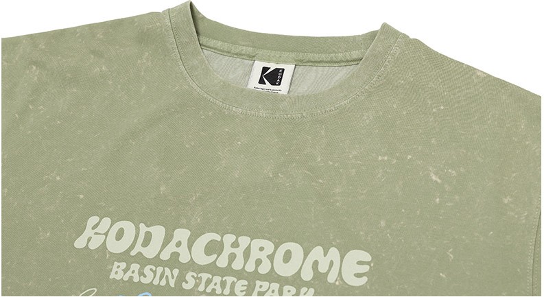 ★KODAK★ Mailer graphic short sleeve t-shirt KHAKI Kodak Apparel Unisex Trip Graphic Short Sleeve Tee Shirt