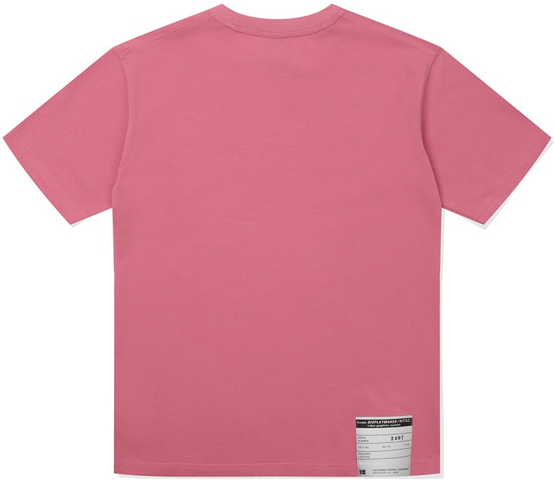 KodakのStadium Woven Collar T-Shirt 全2色 Kodak Apparel Unisex Core Woven Short Sleeve Tee Shirt