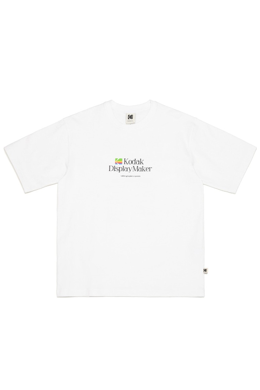 Kodak Apparel Unisex Digital Rainbow Graphic Semi Oversized