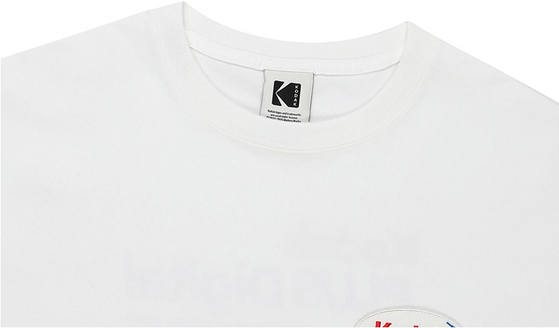 Kodak Apparel Unisex Back Mesh Big Wording Logo Short Sleeve