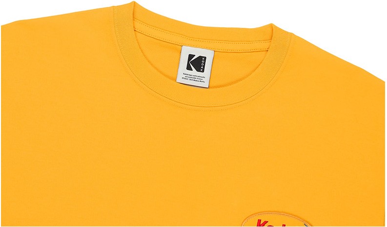 Kodak Apparel Unisex Back Mesh Big Wording Logo Short Sleeve
