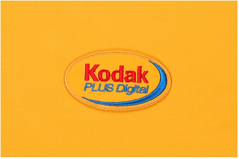 ★KODAK★ Color Eye Semi-Overfit Short Sleeve T-Shirt YELLOW 75394c4547557a043e229a98bc9aca