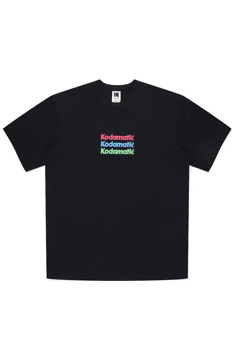 ★KODAK★ Airchrome Sorona Short Sleeve T-Shirt BLUE Kodak Apparel Unisex Sorona Kodamatic Lettering Short Sleeve