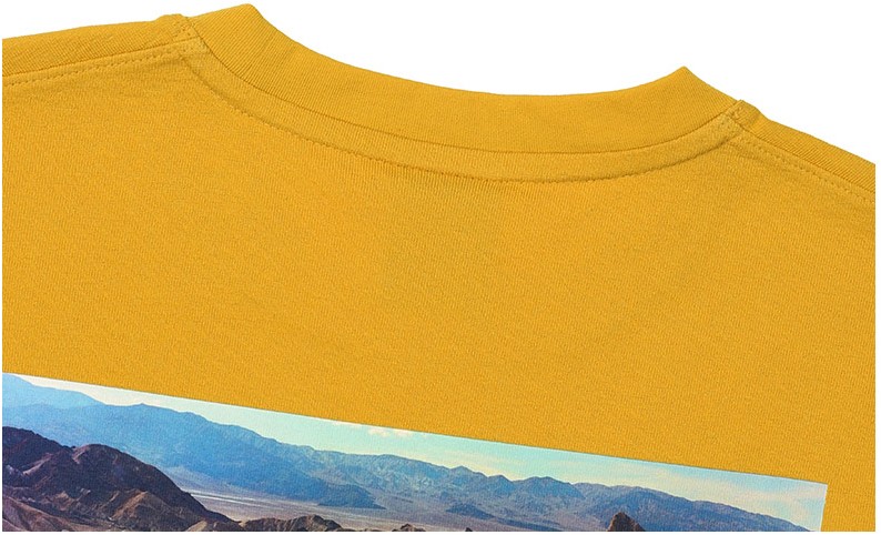 ★KODAK★ Summer Colorama Coolmax Short Sleeve T-shirt YELLO Kodak Apparel Unisex Hot Summer Graphic Short Sleeve Tee