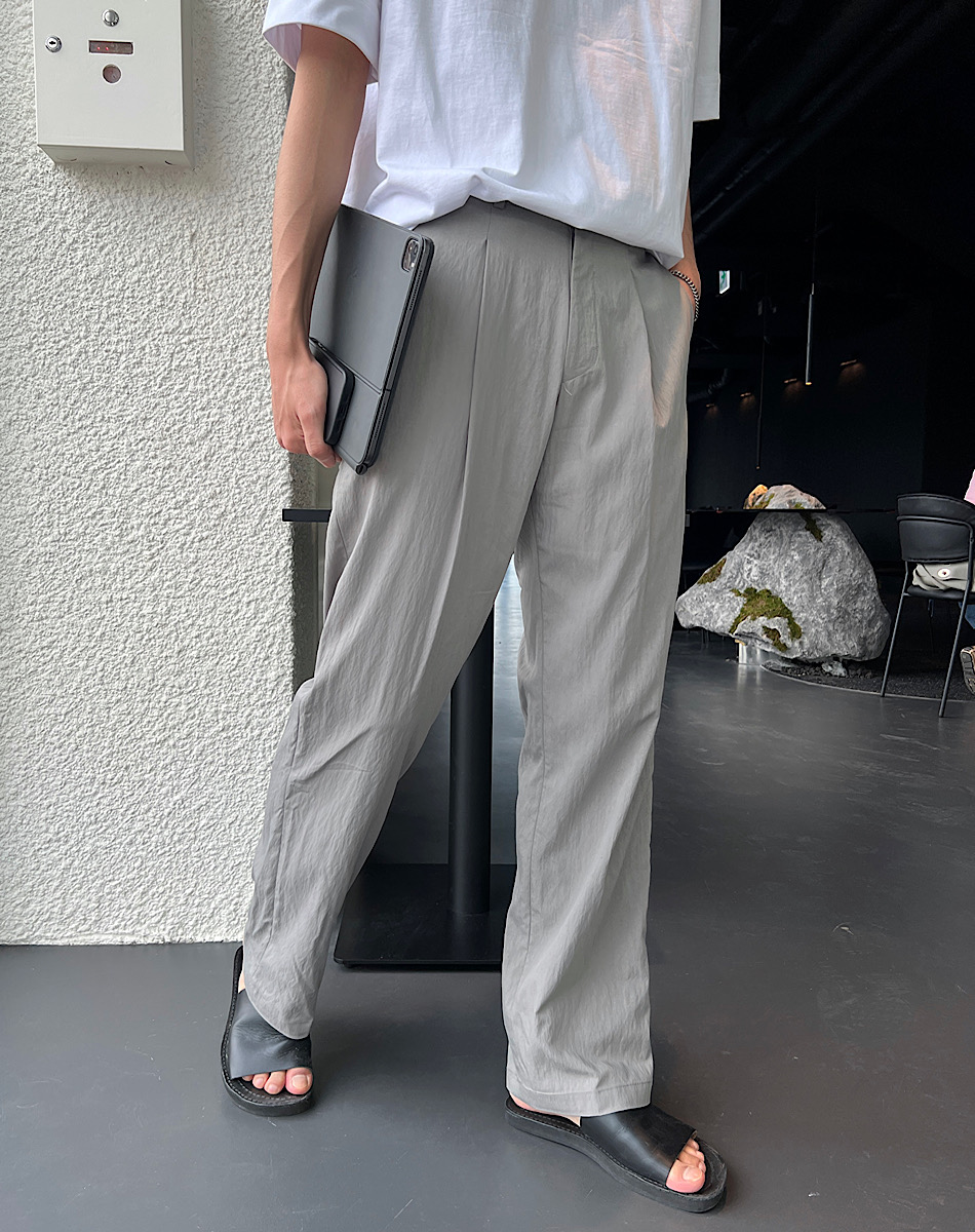 FLYDAY Rn Ykk Wide Banding Pants | KOODING