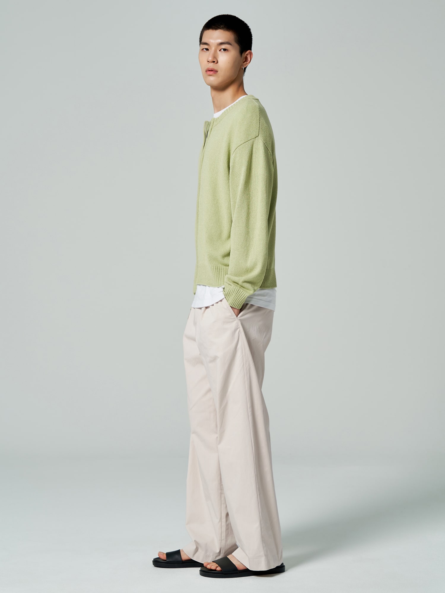 8seconds Boucle 2 Ways Zipup Cardigan Apple Green