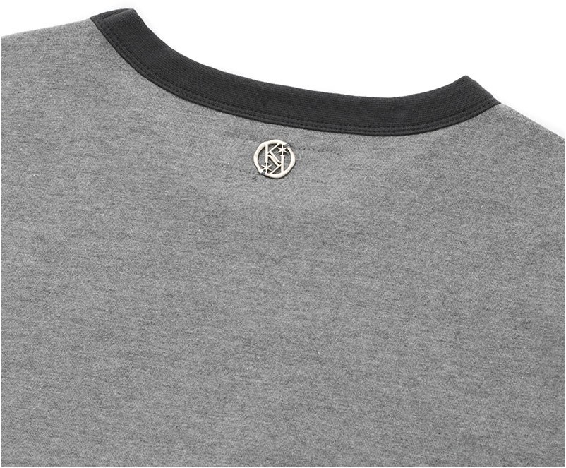 ★KIRSH★ Collection Rework Graphic T-Shirt Dark Grey KIRSH Collection Rework Graphic Tee Shirt Dark Gray