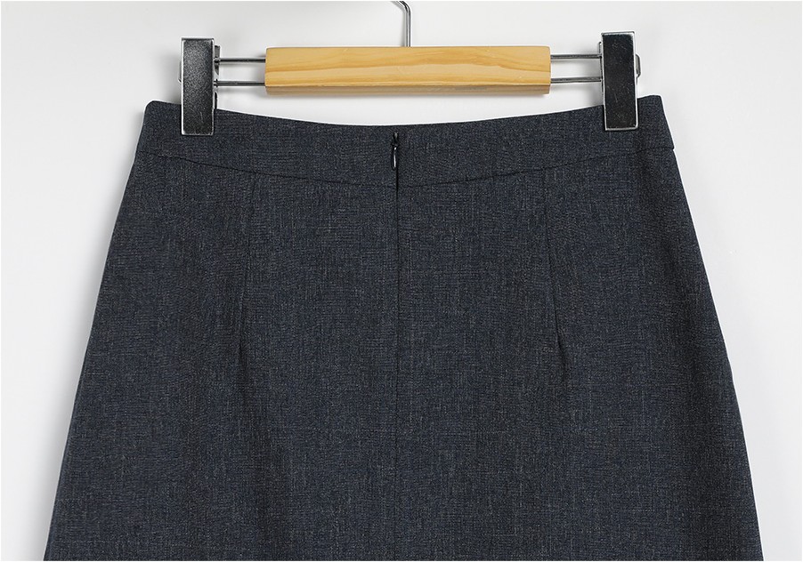 TWEE Lucy Check Medi Skirt | A-Line for Women | KOODING