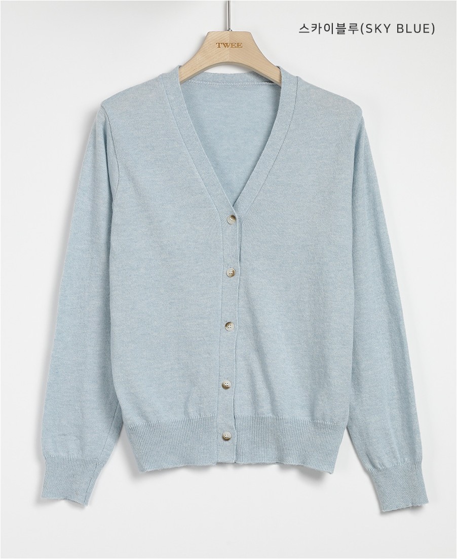 TWEE Art V Neck Cardigan | Cardigans for Women | KOODING