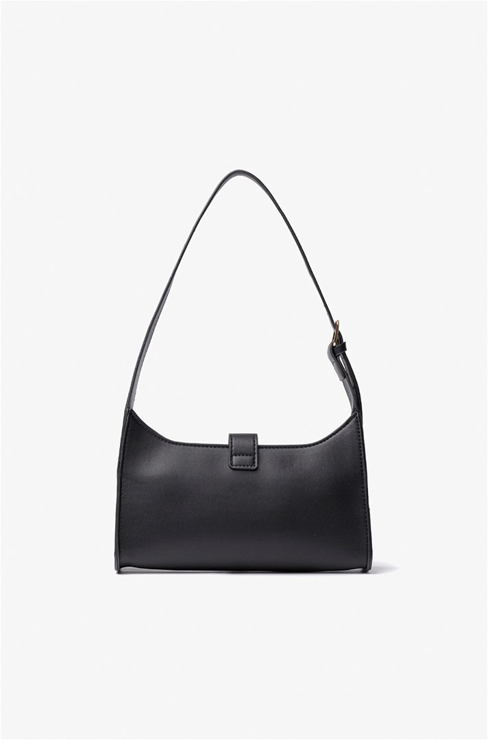 Marithe☆CLASSIC LOGO BUCKLE BIG SHOULDER BAG BAG - MARITHE FRANCOIS GIRBAUD