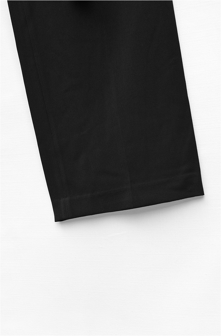●muahmuah● Wide check banding pants black _MUP24801_ MUSINSA | MUAHMUAH Mua Check Wide Banding Pants [Black]
