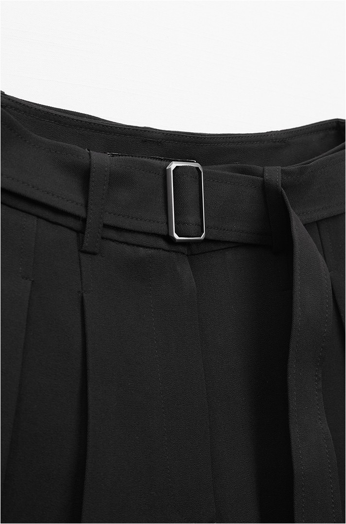 MIXXO Belted Wide Slacks | Wide for Women | KOODING