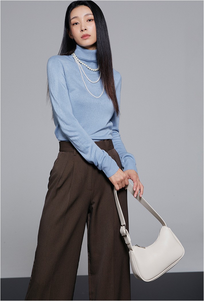 MIXXO Belted Wide Slacks | Wide for Women | KOODING