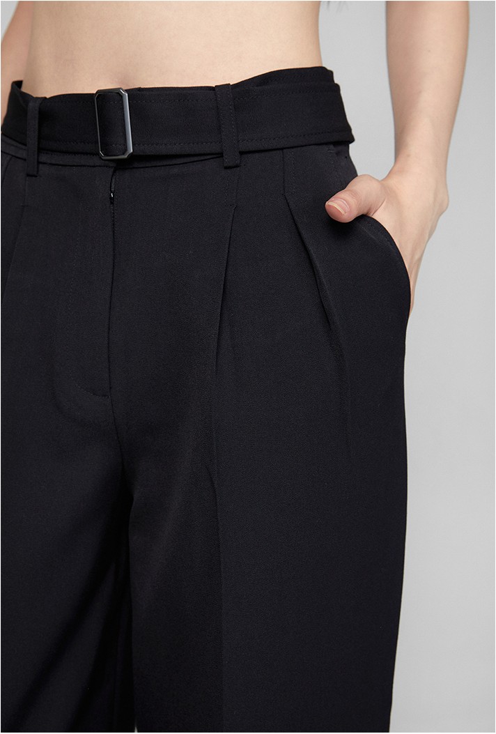 MIXXO Belted Wide Slacks | Wide for Women | KOODING