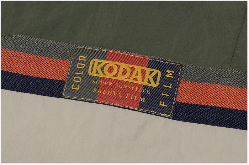 ◆KODAK◆ Codacolor semi-overfit anorak BEIGE K3323LJK84BEI Kodak Apparel Unisex Kodacolor Semi Oversized Anorak Beige