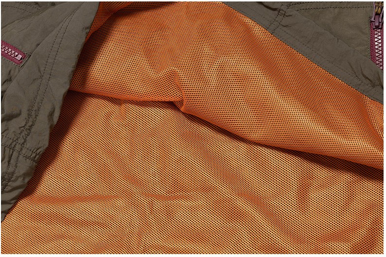 Kodak Apparel Unisex Trip Hoodie Anorak Khaki | Sweatshirts