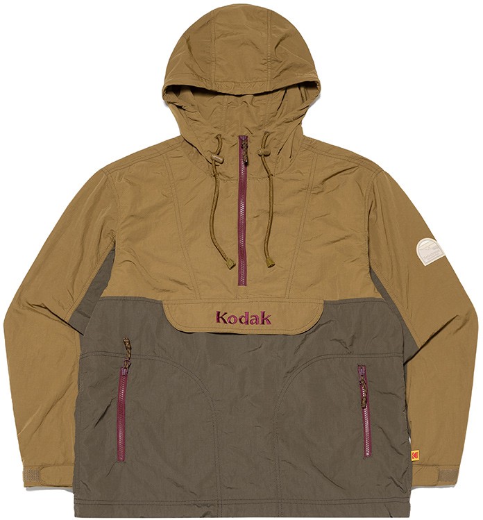 ◆KODAK◆ TRIP HOOD ANORAK JACKET WOMEN ORANGE K3322RJK82ORG Kodak Apparel Trip Hoodie Anorak Jacket Orange | Sweatshirts