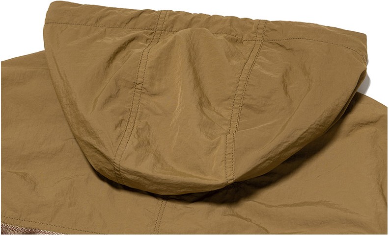 ◆KODAK◆ Codacolor semi-overfit anorak BEIGE K3323LJK84BEI Kodak Apparel Unisex Kodacolor Semi Oversized Anorak Beige