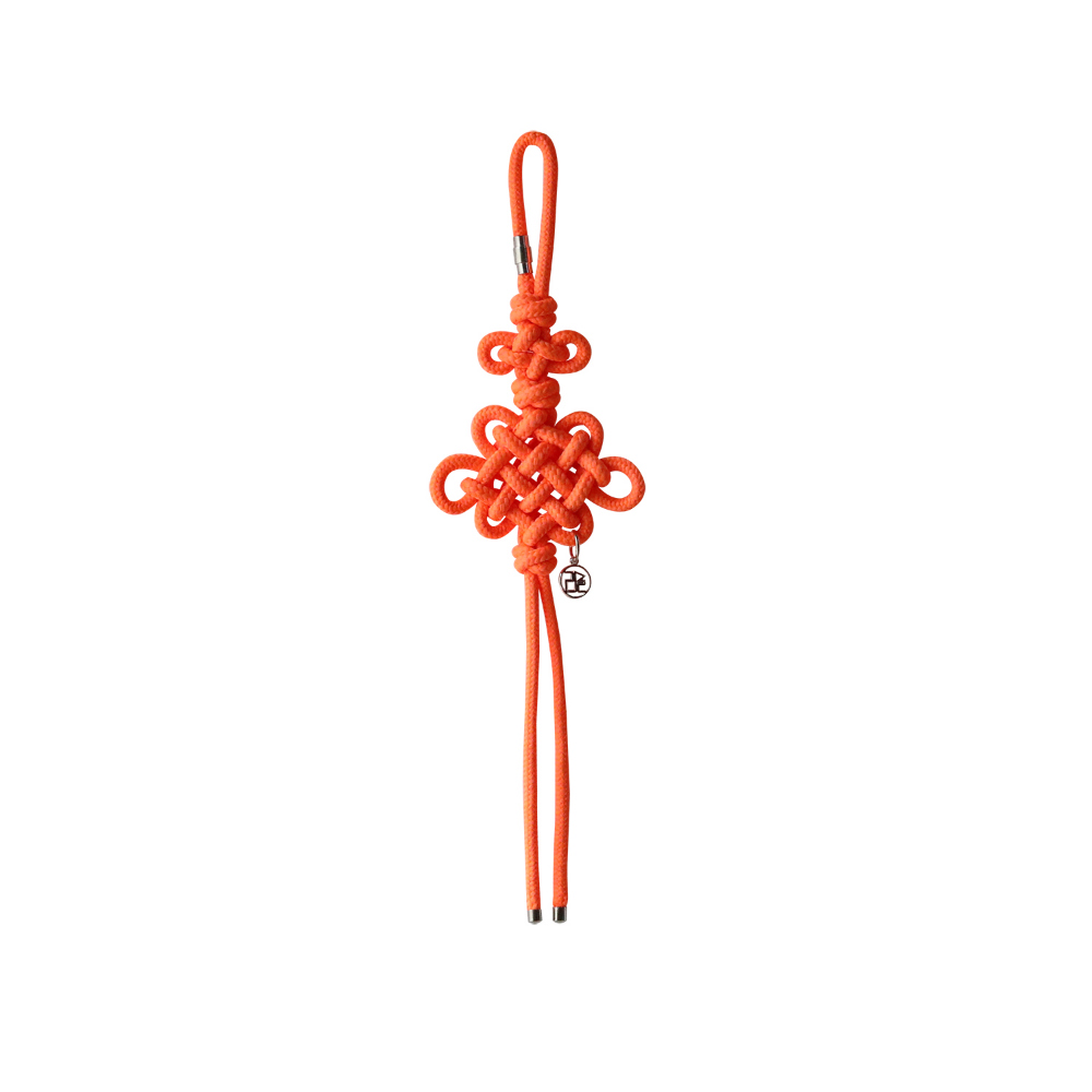 LEESLE Rope Chrysanthemum Knot Keychain Norigae KOODING