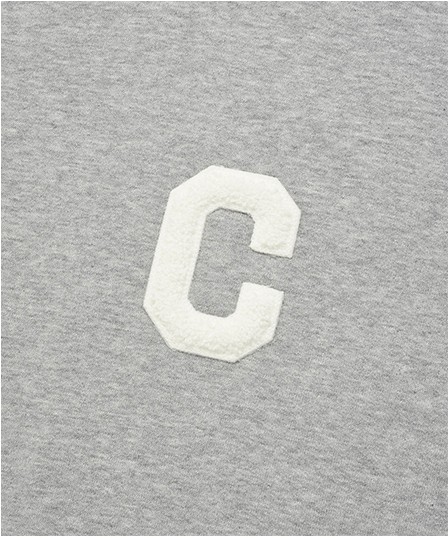 Covernat Unisex C Logo Sweatshirt Melange Gray | Sweatshirts