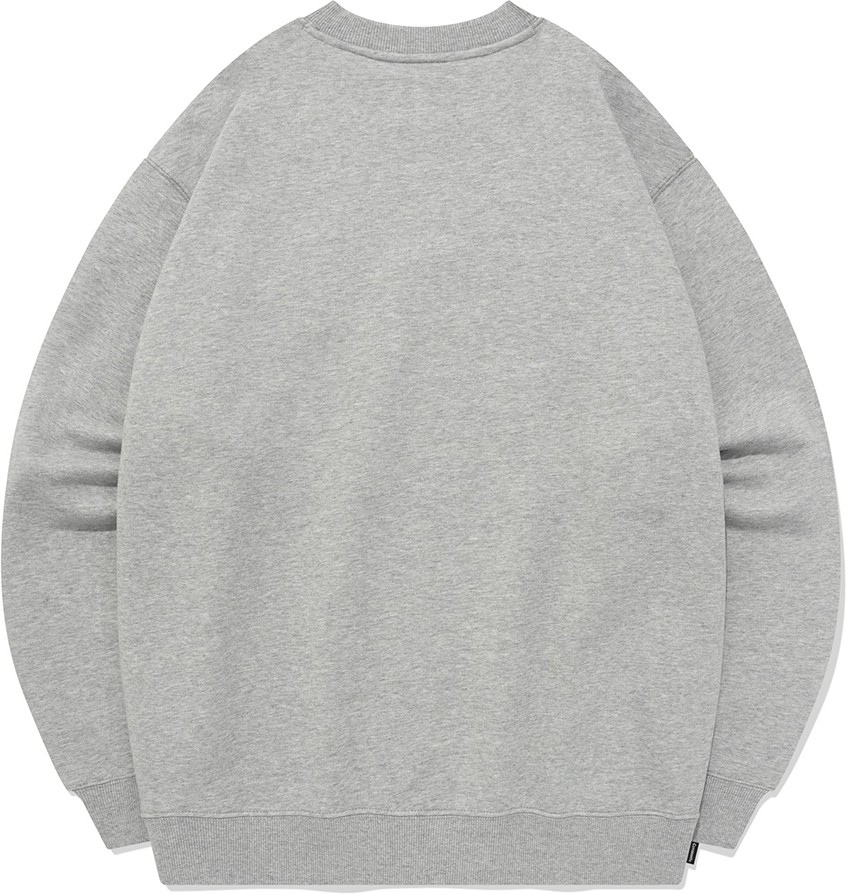 Covernat Unisex C Logo Sweatshirt Melange Gray | Sweatshirts