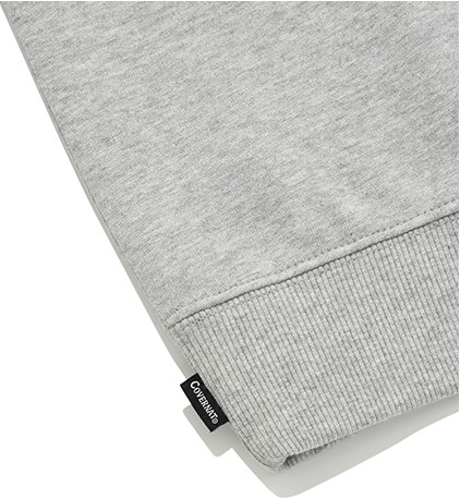 スウェット・トレーナー COVERNAT Emblem Logo Man to Man Melange Gray Covernat Unisex C Logo Sweatshirt Melange Gray | Sweatshirts