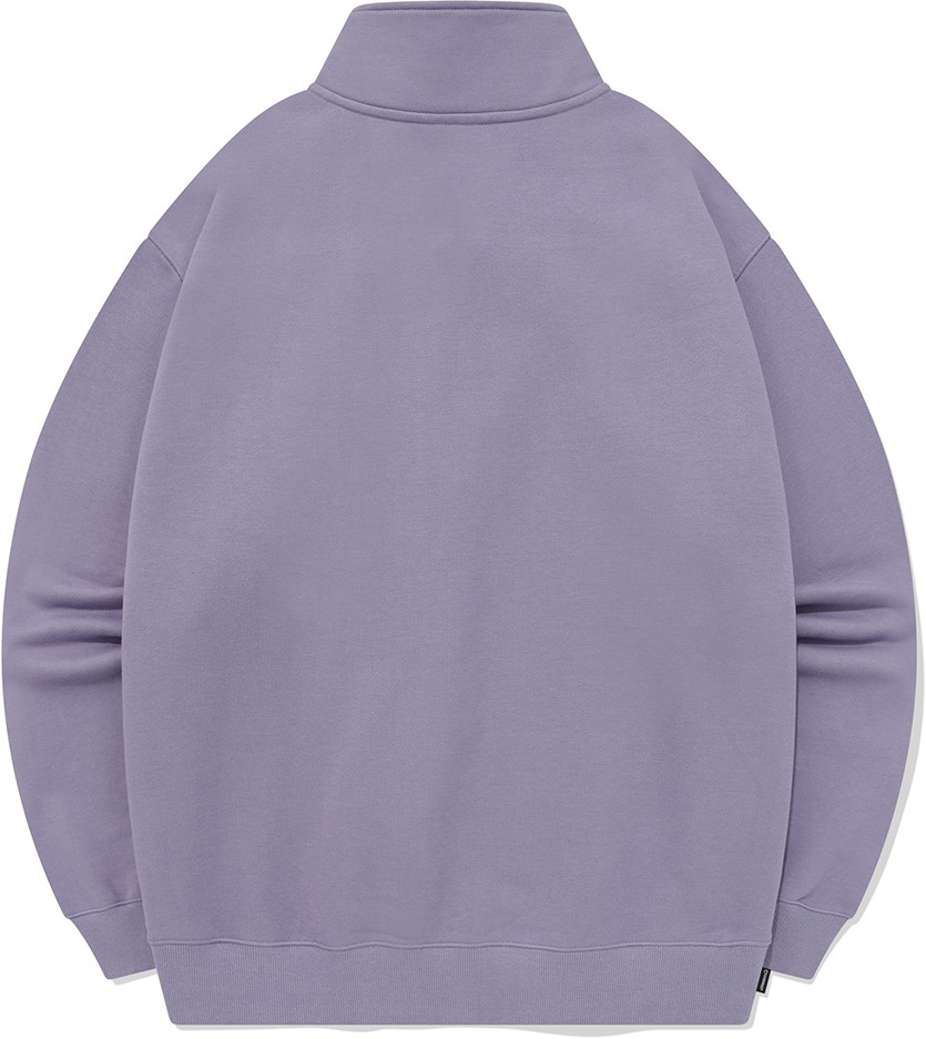 [COVERNAT]★KNIT COLLAR SWEATSHIRT Covernat Unisex Open Collar Knit Sky Blue | Collared for Men