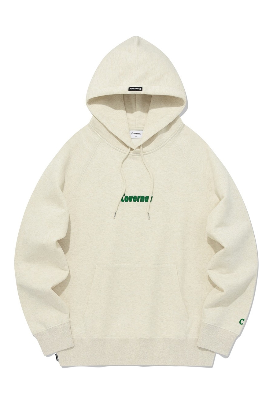 スウェット・トレーナー COVERNAT Small Authentic Man to Man Oatmeal Covernat Unisex Small Authentic Logo Sweatshirt Blue