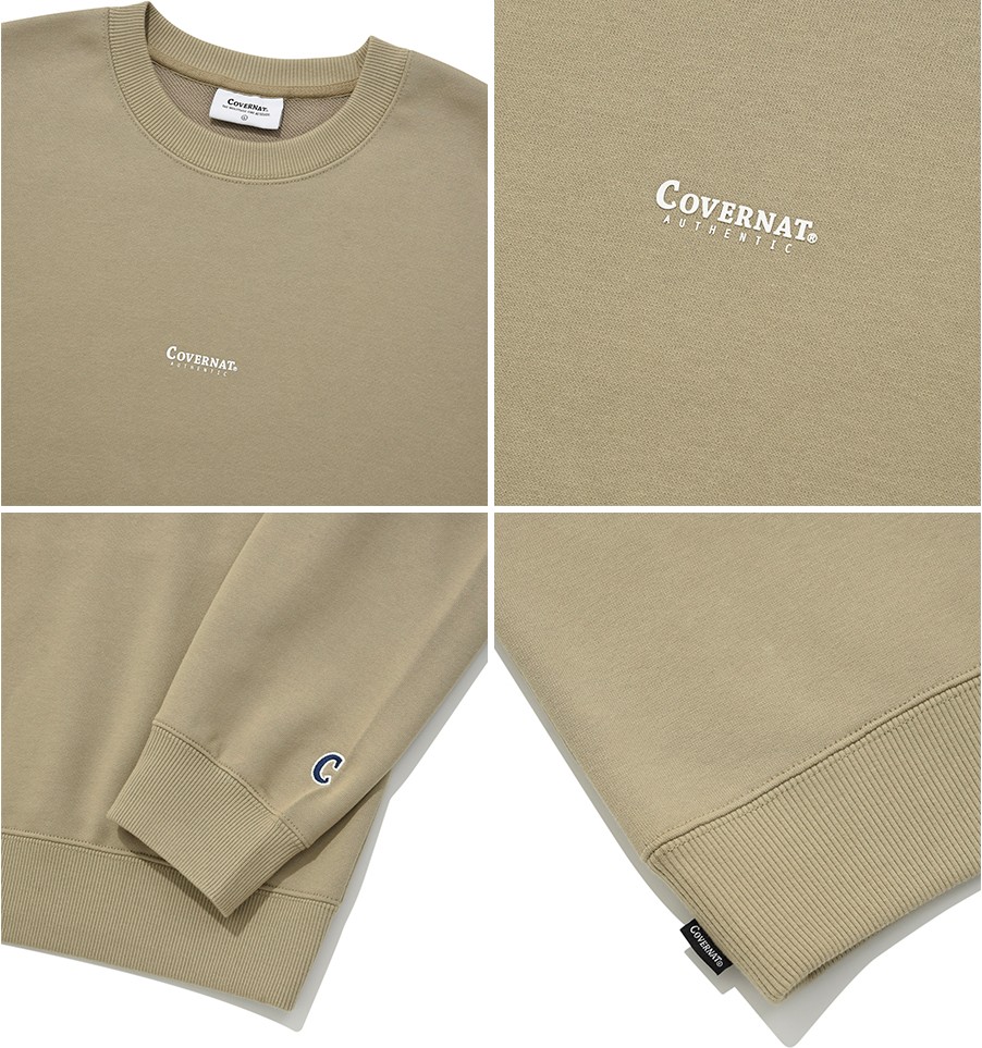 ★関税込★COVERNAT★SMALL AUTHENTIC LOGO★ スウェット★ ☆関税込☆COVERNAT☆SMALL AUTHENTIC LOGO☆ スウェット