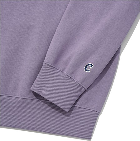 Covernat Unisex Authentic Logo Sweatshirt Lavender | Sweatshirts