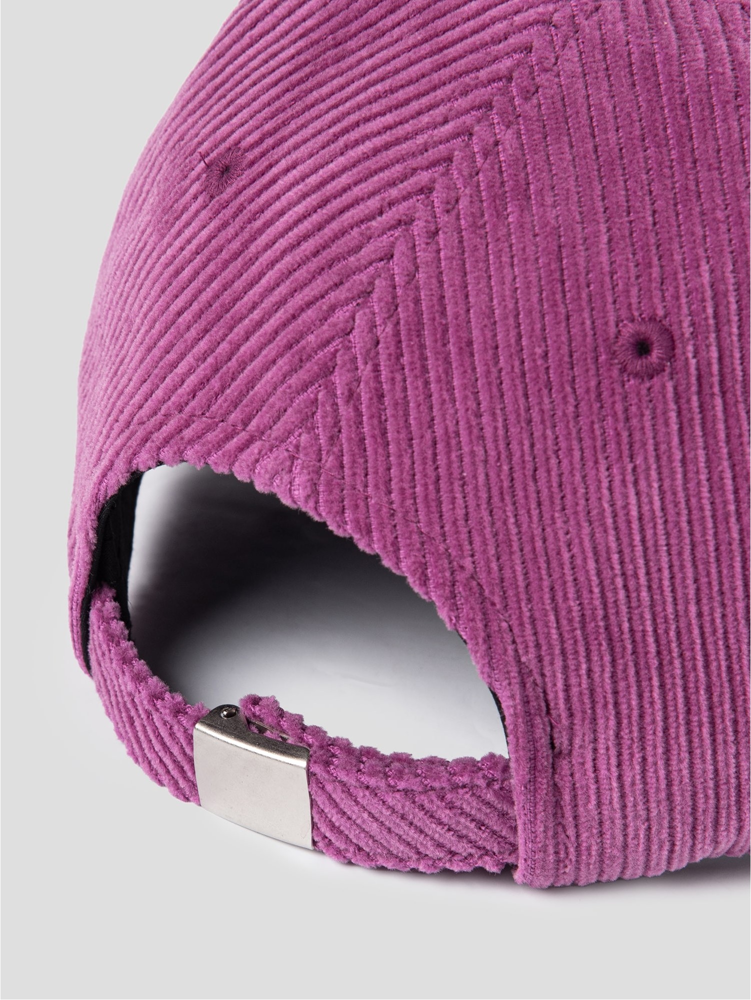 8seconds Lettering Print Bold Corduroy Ball Cap Dark Pink