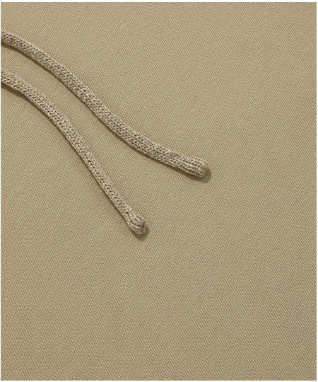 Covernat Unisex Oversized Knit Hoodie Sweatshirt Beige